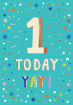 Picture of 1 TODAY YAY BIRTHDAY CARD
